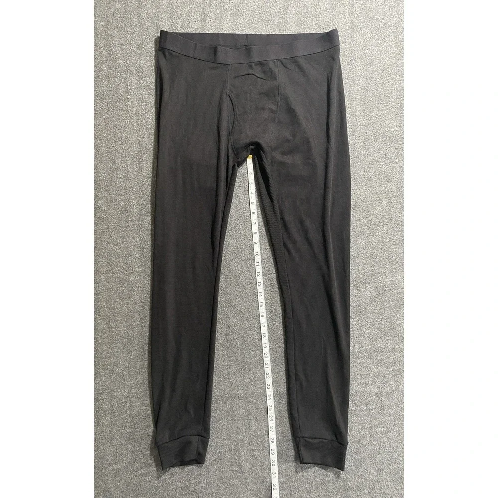 ZeroXposur Thermal Pants Mens Black XL Waffle Knit Base Layer DZM01532
